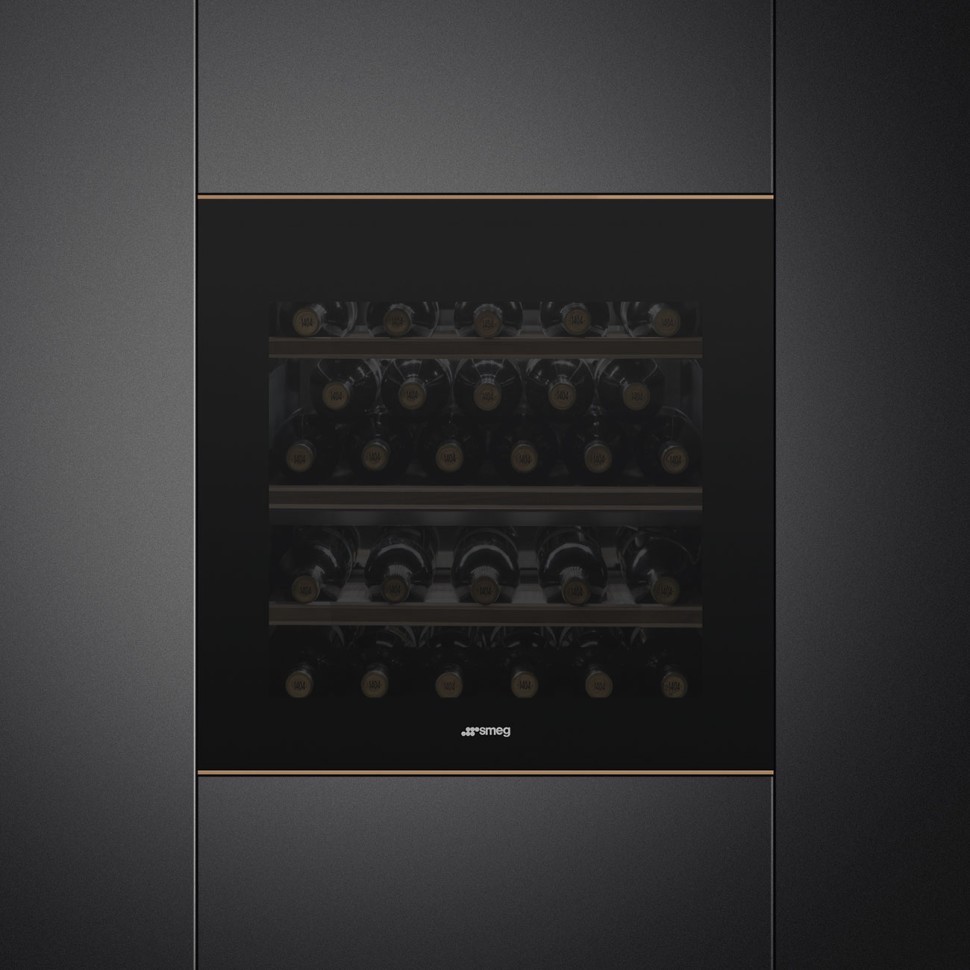 Smeg CVI629NR3 холодильный шкаф для вина встраиваемый купить на ...